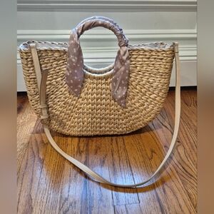 LC Lauren Conrad Half Moon Tote